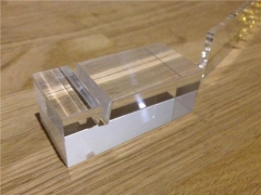 Clear Acrylic Earring Display Stand