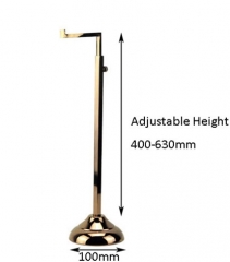 Polished Rose Gold Handbag Display Stand