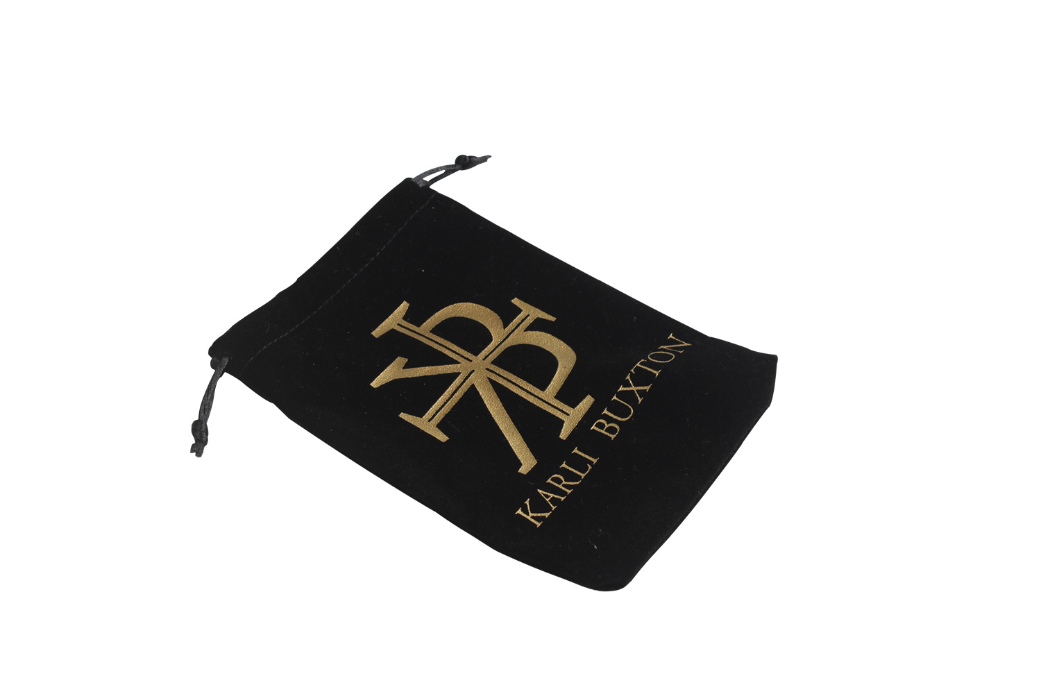 custom velvet drawstring pouch bag