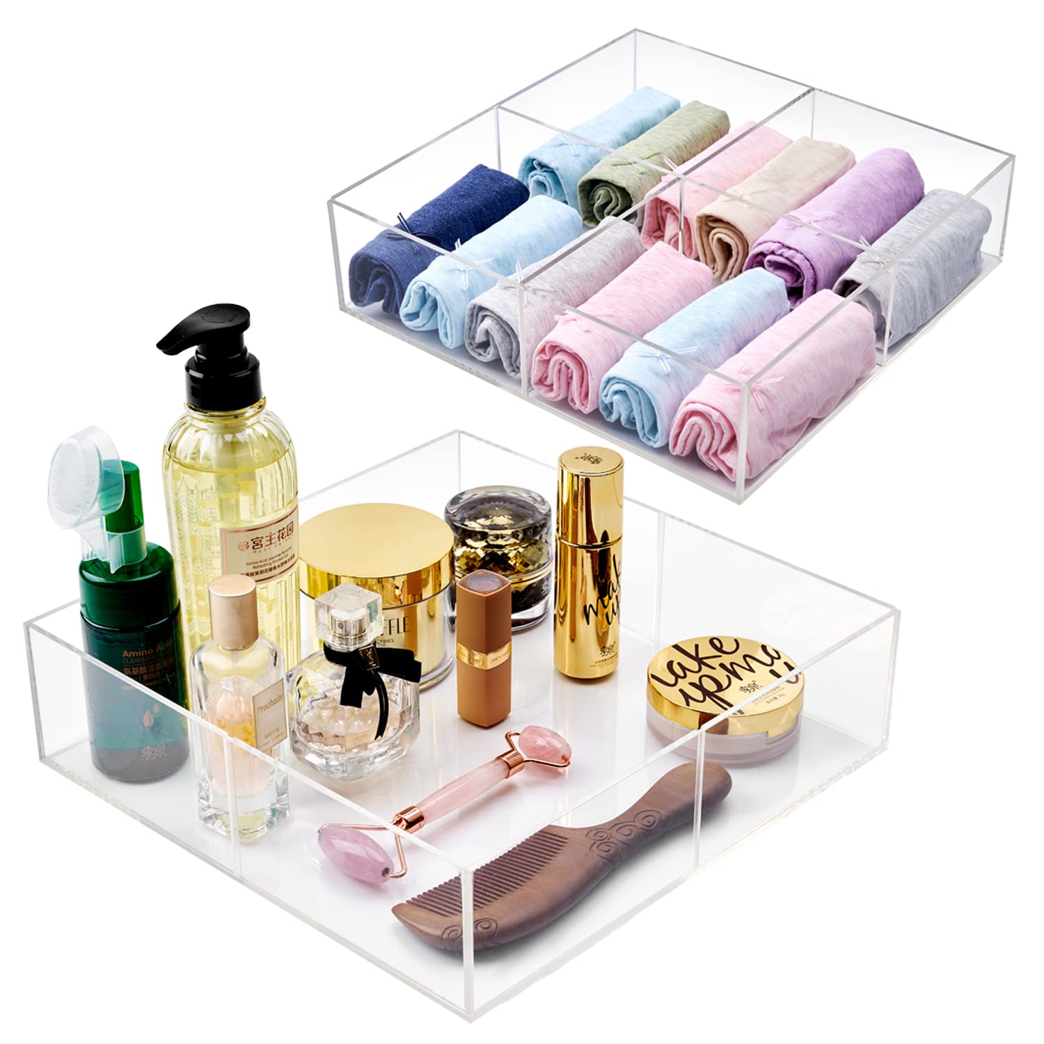 Transparent Acrylic Tray 