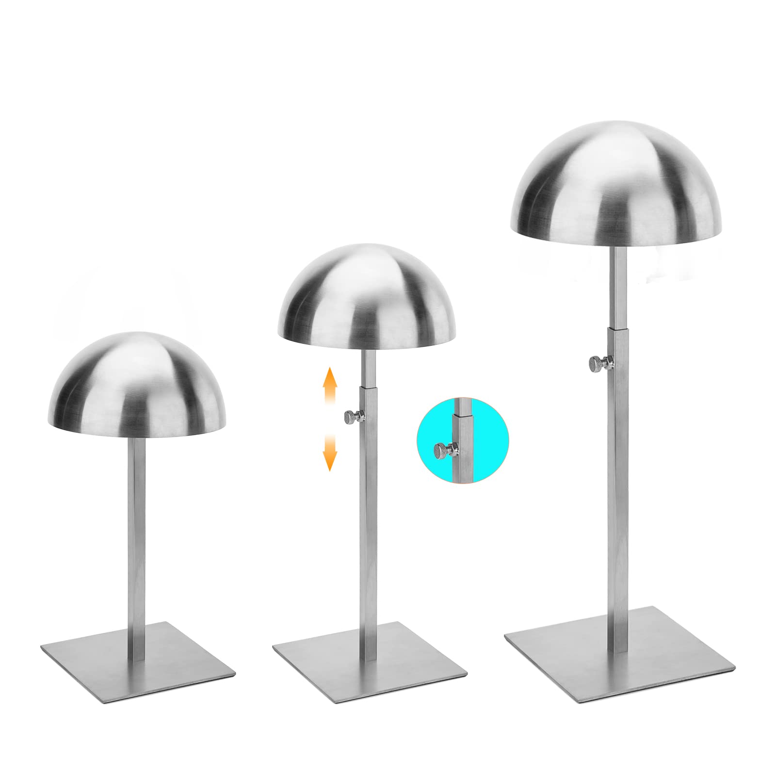 Silver Hat Stand 